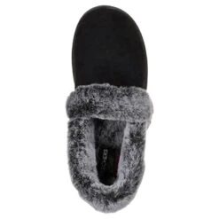 Skechers Women's Cozy Campfire Team Toasty Slippers Black / Grey -Outdoor Clothing Store 32777 blk b large