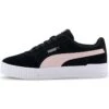 Puma Women's Carina Suede Trainers Black / Rosewater / Silver -Outdoor Clothing Store 369864 11 sv01