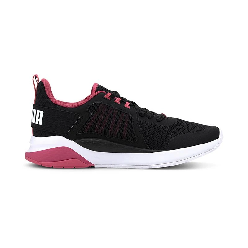 Puma Women's Anzarun Trainers Black / Glowing Pink / White 4 Puma Women's Anzarun Trainers Black / Glowing Pink / White - Image 2