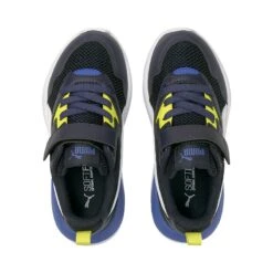 Puma Kids' X-Ray Lite PS Trainers Peacoat / White / Sulphur Spring / Star Sapphire -Outdoor Clothing Store 374395 10 sv04