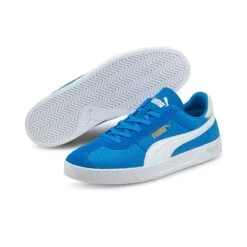 Puma Men's Club NL Trainers Blue / White / Gold -Outdoor Clothing Store 380753 02