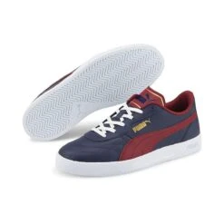 Puma Men's Club Zone Runners Peacoat / Cordovan / Gold / White -Outdoor Clothing Store 383919 03