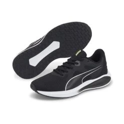 Puma Kids' Twitch Runner Youth Runners Black / White 10 Puma Kids' Twitch Runner Youth Runners Black / White -Outdoor Clothing Store 384537 01