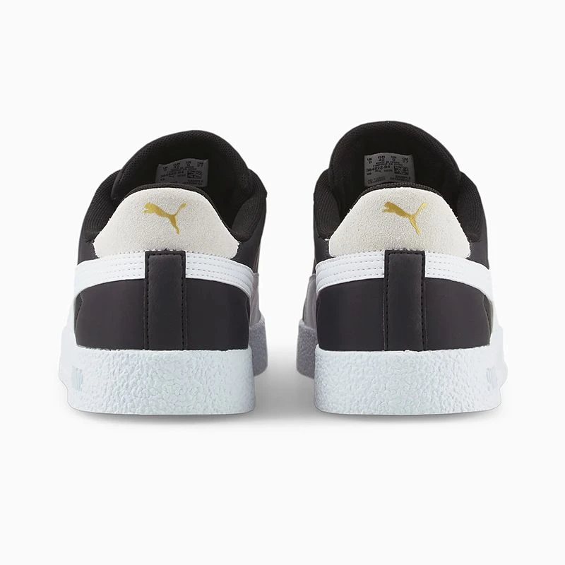 Puma Men's Club Nylon Runners Black / White / Gold 6 Puma Men's Club Nylon Runners Black / White / Gold - Image 4