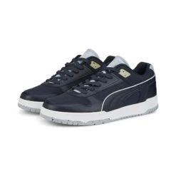 Puma Men's Forever Better RBD Game Low Sneakers Parisian Night / Pristine / Pebble Grey -Outdoor Clothing Store 386658 02