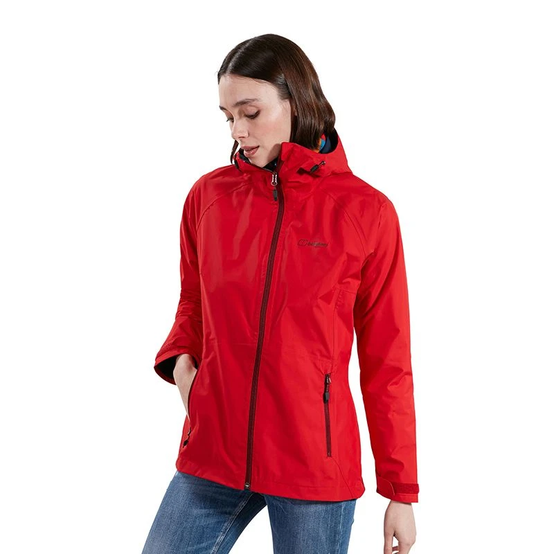 Berghaus Women's Deluge Pro Waterproof Jacket Goji Berry 4 Berghaus Women's Deluge Pro Waterproof Jacket Goji Berry - Image 2