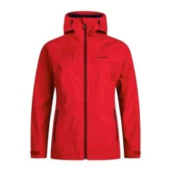 Berghaus Women's Deluge Pro Waterproof Jacket Goji Berry 14 Berghaus Women's Deluge Pro Waterproof Jacket Goji Berry -Outdoor Clothing Store 4 22338gw2 y1