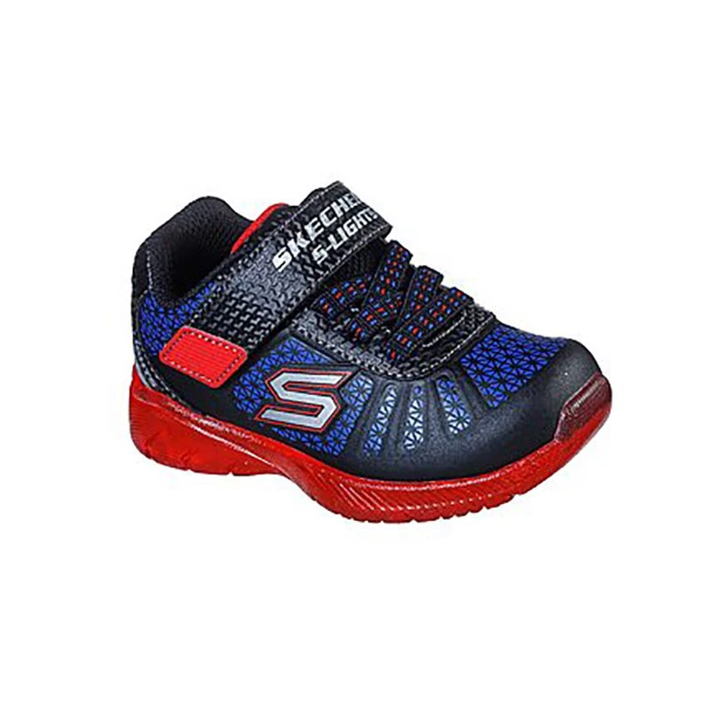 Skechers Kids' Illumi-Brights Infant Runners Black / Red / Blue 3 Skechers Kids' Illumi-Brights Infant Runners Black / Red / Blue