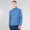 Men's Zack Technical Fleece Half Zip Top Blue / Silver -Outdoor Clothing Store 4t5a0844