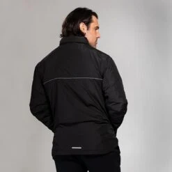 Men's Sloan Fleece Lined Full Zip Jacket Black -Outdoor Clothing Store 4t5a1032
