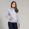 Women's Henry Fleece Full Zip Hoodie Grey -Outdoor Clothing Store 4t5a1111