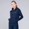 Women's Carrie Fleece Pullover Hoodie Marine / Blue / White -Outdoor Clothing Store 4t5a1417