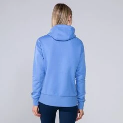 Women's Carrie Fleece Pullover Hoodie Blue / Marine / White -Outdoor Clothing Store 4t5a1445