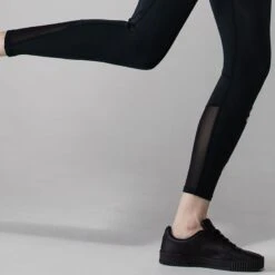 Women's Anya 7/8 Length Leggings Black / Pink -Outdoor Clothing Store 4t5a1668