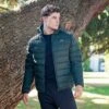 Men's Finn Hooded Padded Jacket Green -Outdoor Clothing Store 4t5a2347 1