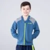 Kids' Daragh Full Zip Hoodie Blue / Grey / Marine