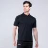 Men's Pima Cotton Polo Shirt Black -Outdoor Clothing Store 4t5a3133