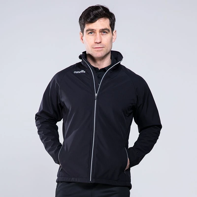 Men's Idaho Soft Shell Full Zip Jacket Black 4 Men's Idaho Soft Shell Full Zip Jacket Black - Image 2