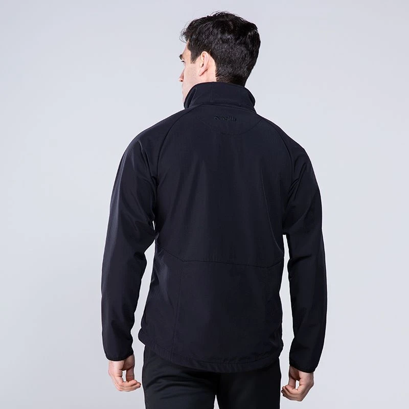 Men's Idaho Soft Shell Full Zip Jacket Black 5 Men's Idaho Soft Shell Full Zip Jacket Black - Image 3