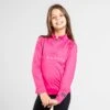 Kids' Natalie Half Zip Top Pink / Black / White -Outdoor Clothing Store 4t5a8169