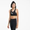 Puma Women's Mid Impact 4Keeps Training Bra Puma Black -Outdoor Clothing Store 520304 51 mod01