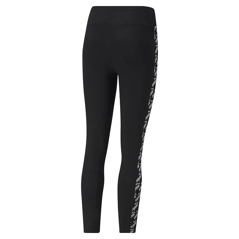 Puma Women's Amplified Leggings Black / White 4 Puma Women's Amplified Leggings Black / White - Image 2