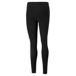Puma Women's Essentials Graphic Leggings Puma Black -Outdoor Clothing Store 586875 01 bv