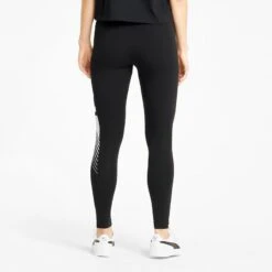 Puma Women's Essentials Graphic Leggings Puma Black -Outdoor Clothing Store 586875 01 mod02