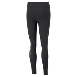 Puma Women's Essentials Graphic Leggings Dark Grey Heather -Outdoor Clothing Store 586875 07 bv