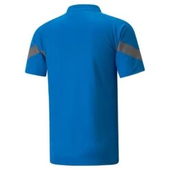 Puma Men's TeamFINAL Training Jersey Electric Blue Lemonade / Smoked Pearl / Silver -Outdoor Clothing Store 657379 02 bv