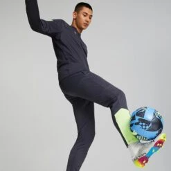 Puma Men's Individual 1/4 Zip Top Paris Night / Fizzy -Outdoor Clothing Store 658039 47 mod03