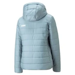 Puma Women's Essentials Padded Jacket Blue Wash -Outdoor Clothing Store 848940 79 bv