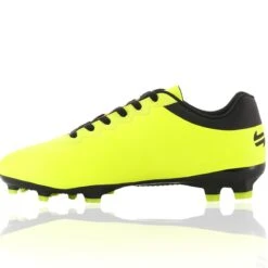 Aluna Firm Ground Laced Football Boots Yellow / Black -Outdoor Clothing Store aluna boots yellow black p2