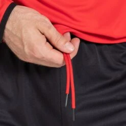 Men's Cody Training Shorts Black / Red / Grey -Outdoor Clothing Store am3a0102