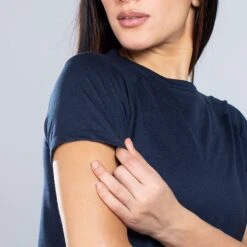 Women's Madison Cotton T-Shirt Marine -Outdoor Clothing Store am3a0138