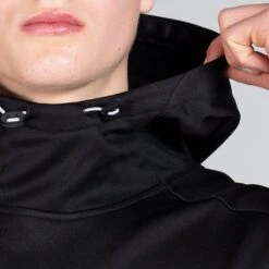 Men's Zack Fleece Pullover Hoodie Black / Dark Grey / Silver -Outdoor Clothing Store am3a0274