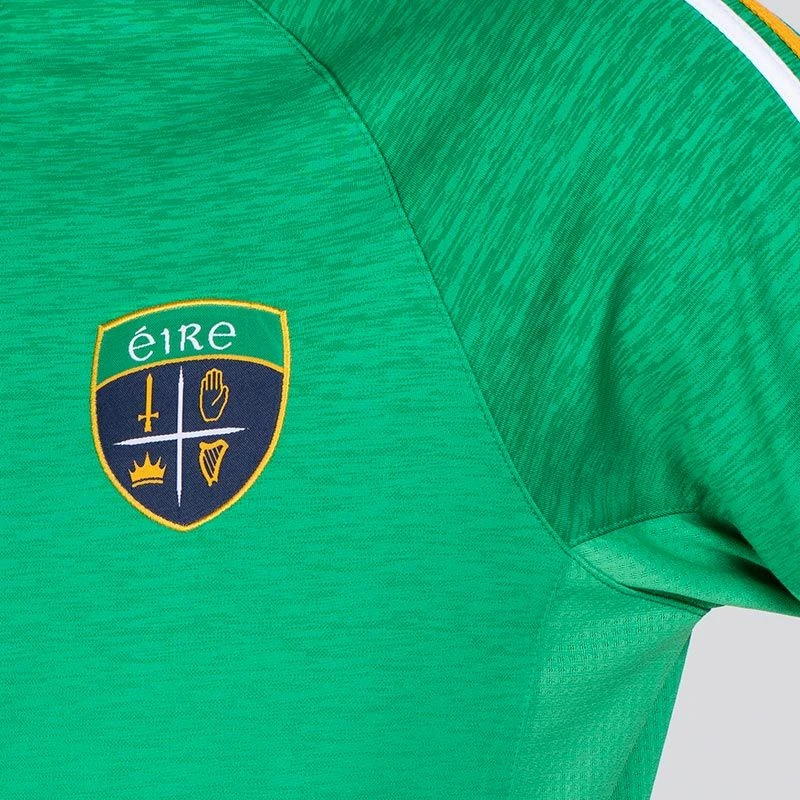 Men's Ohio Éire Brushed Half Zip Top Green / Marine / Amber 6 Men's Ohio Éire Brushed Half Zip Top Green / Marine / Amber - Image 4