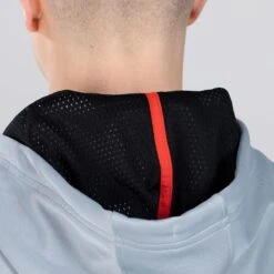 Men's Cody Hybrid Pullover Hoodie Grey / Black / Red -Outdoor Clothing Store am3a0420