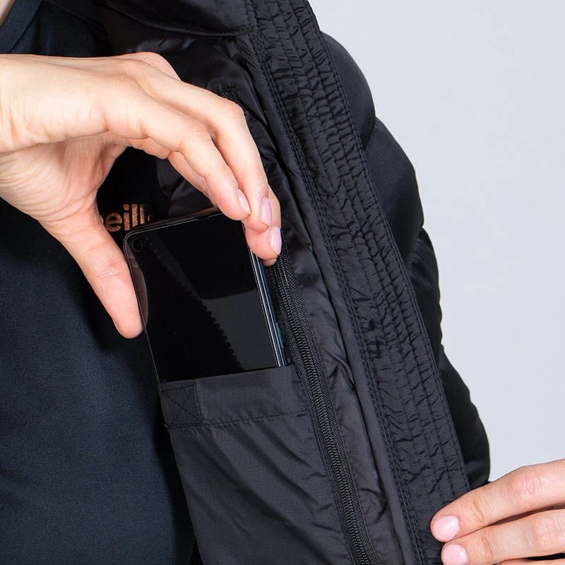 Women's Bernie Padded Jacket Black 8 Women's Bernie Padded Jacket Black - Image 6