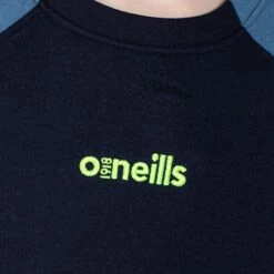 Kids’ Darragh Crew Neck Fleece Sweatshirt Marine / Blue / Green -Outdoor Clothing Store am3a1475