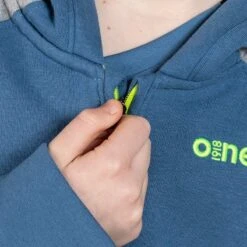 Kids' Daragh Full Zip Hoodie Blue / Grey / Marine -Outdoor Clothing Store am3a1479