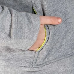 Kids' Daragh Fleece Pullover Hoodie Grey / Blue / Marine -Outdoor Clothing Store am3a1485