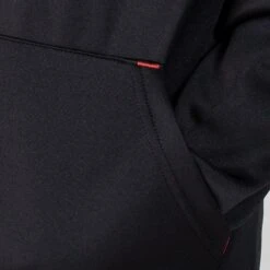 Kids' Cody Hybrid Pullover Hoodie Black / Red / Grey -Outdoor Clothing Store am3a1536