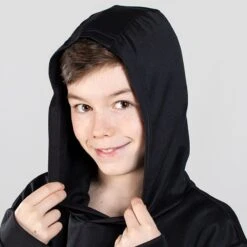 Kids' Cody Hybrid Pullover Hoodie Black / Red / Grey -Outdoor Clothing Store am3a1537