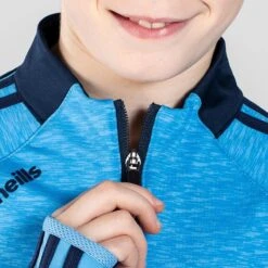 Kids' Ohio Brushed Half Zip Top Sky / Marine -Outdoor Clothing Store am3a1557