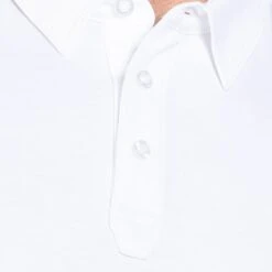 Men's Pima Cotton Polo Shirt White -Outdoor Clothing Store am3a1614