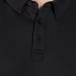 Men's Pima Cotton Polo Shirt Black -Outdoor Clothing Store am3a1620