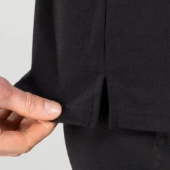 Men's Pima Cotton Polo Shirt Black -Outdoor Clothing Store am3a1621