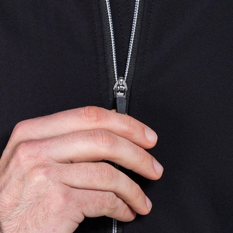 Men's Idaho Soft Shell Full Zip Jacket Black 8 Men's Idaho Soft Shell Full Zip Jacket Black - Image 6