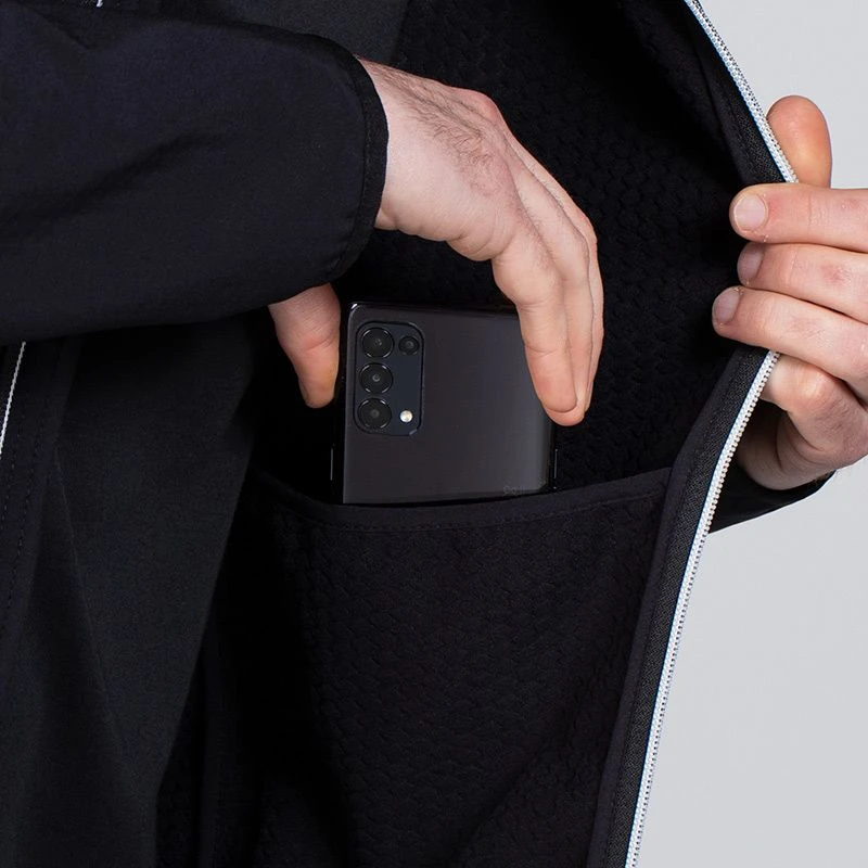 Men's Idaho Soft Shell Full Zip Jacket Black 9 Men's Idaho Soft Shell Full Zip Jacket Black - Image 7